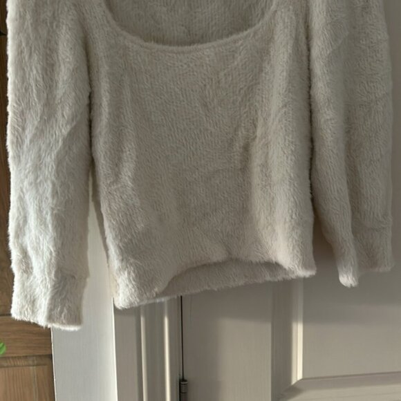 Free People Moonbeam 3/4 Puff Sleeve Pullover Sweater - Women's xs - Picture 4 of 12